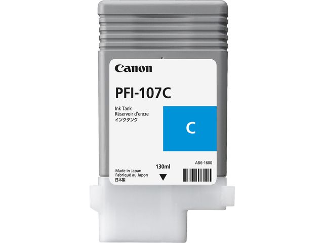 Bläckpatron CANON PFI-107C cyan