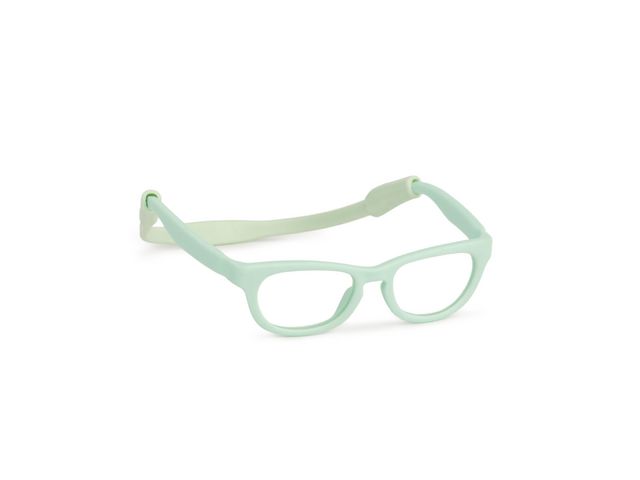 Glasögon till docka turkos 10/fp