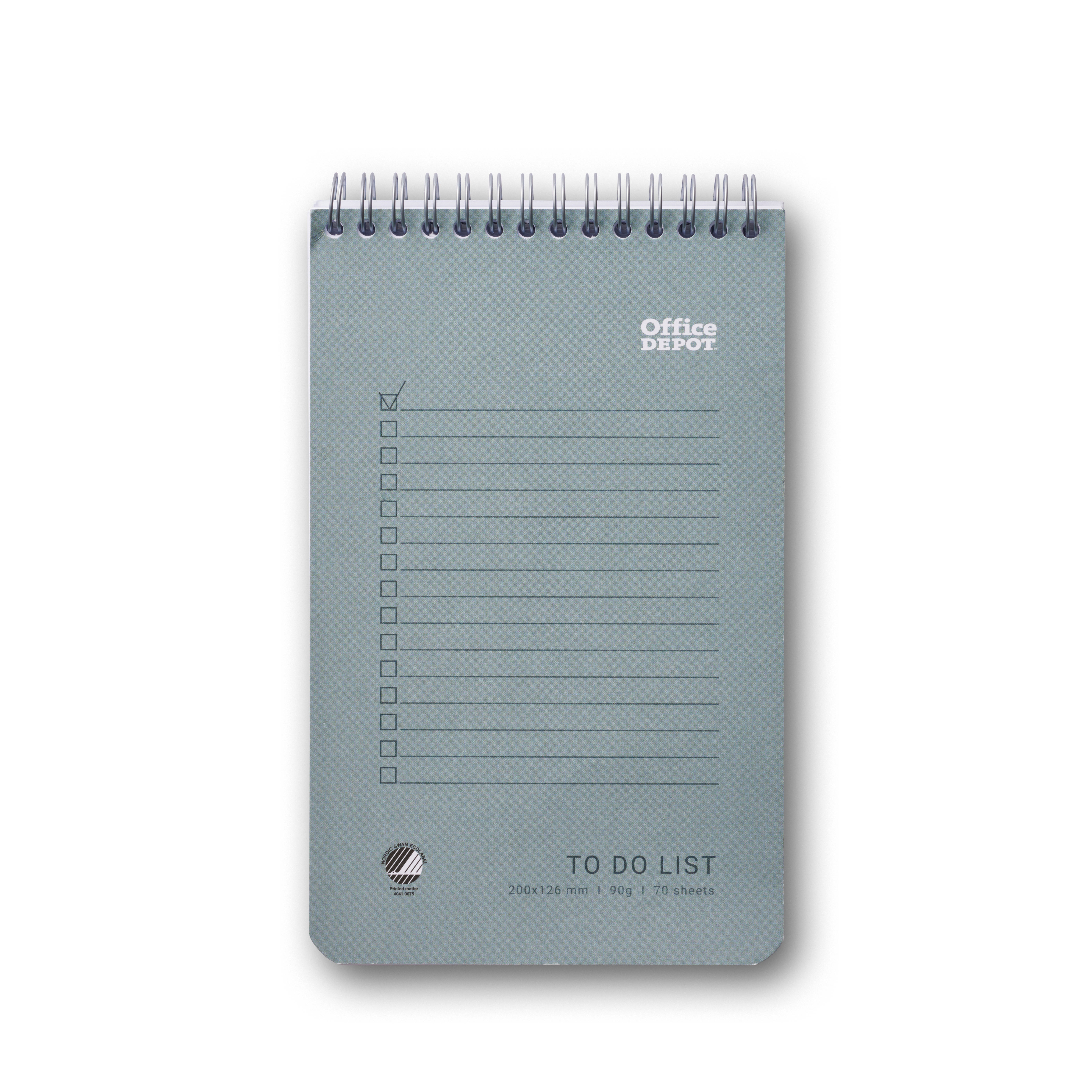 Block To-do list Office Depot 70blad 90g linjerad