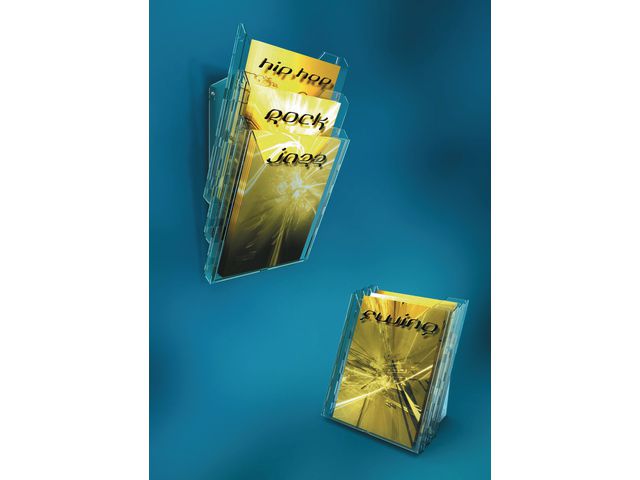 Broschyrställ Combiboxx® L Set A4 Stående