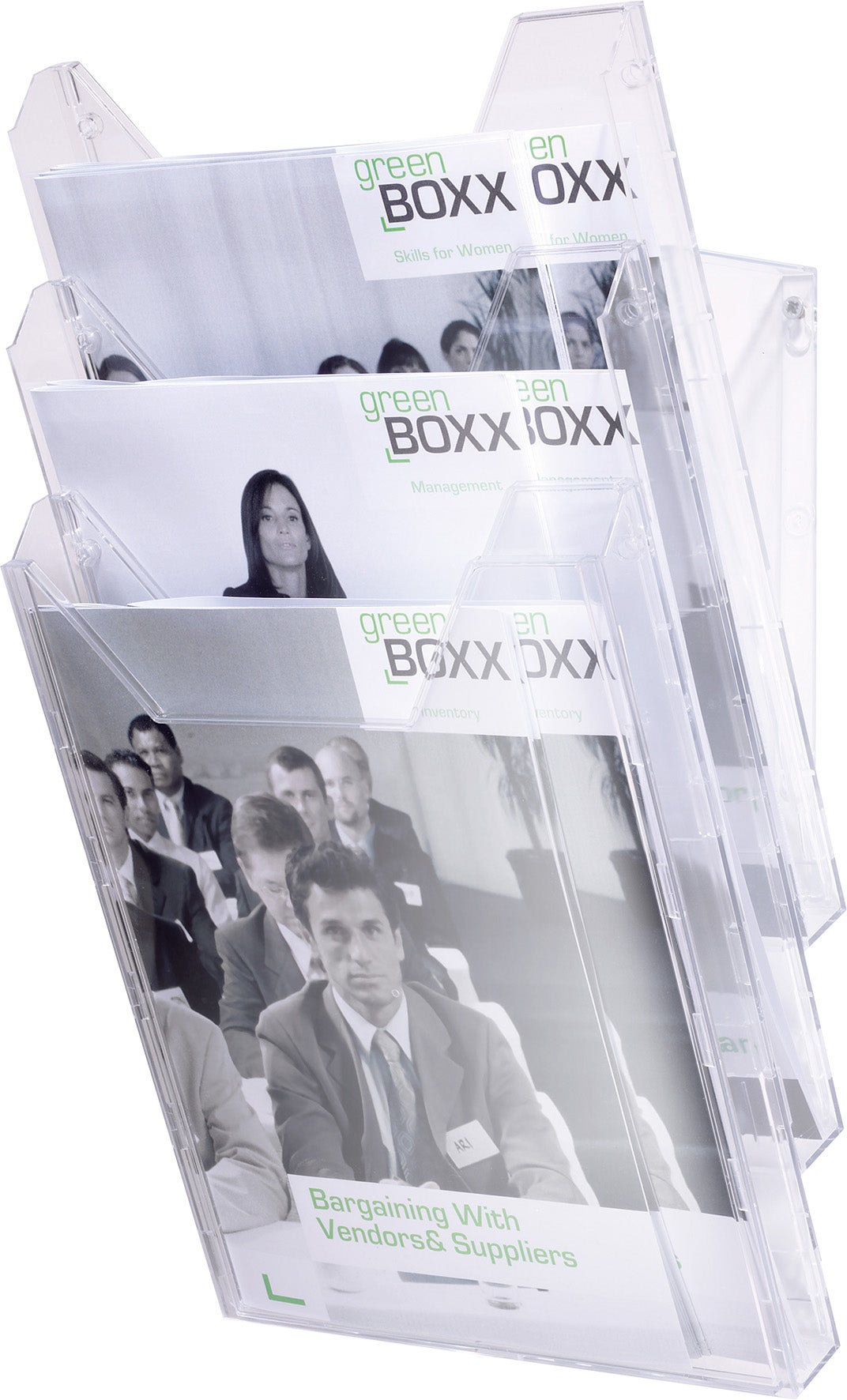 Broschyrställ Combiboxx® L Set A4 Stående