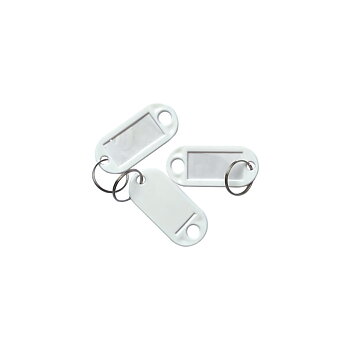 Nyckelhållare 50x22mm vit