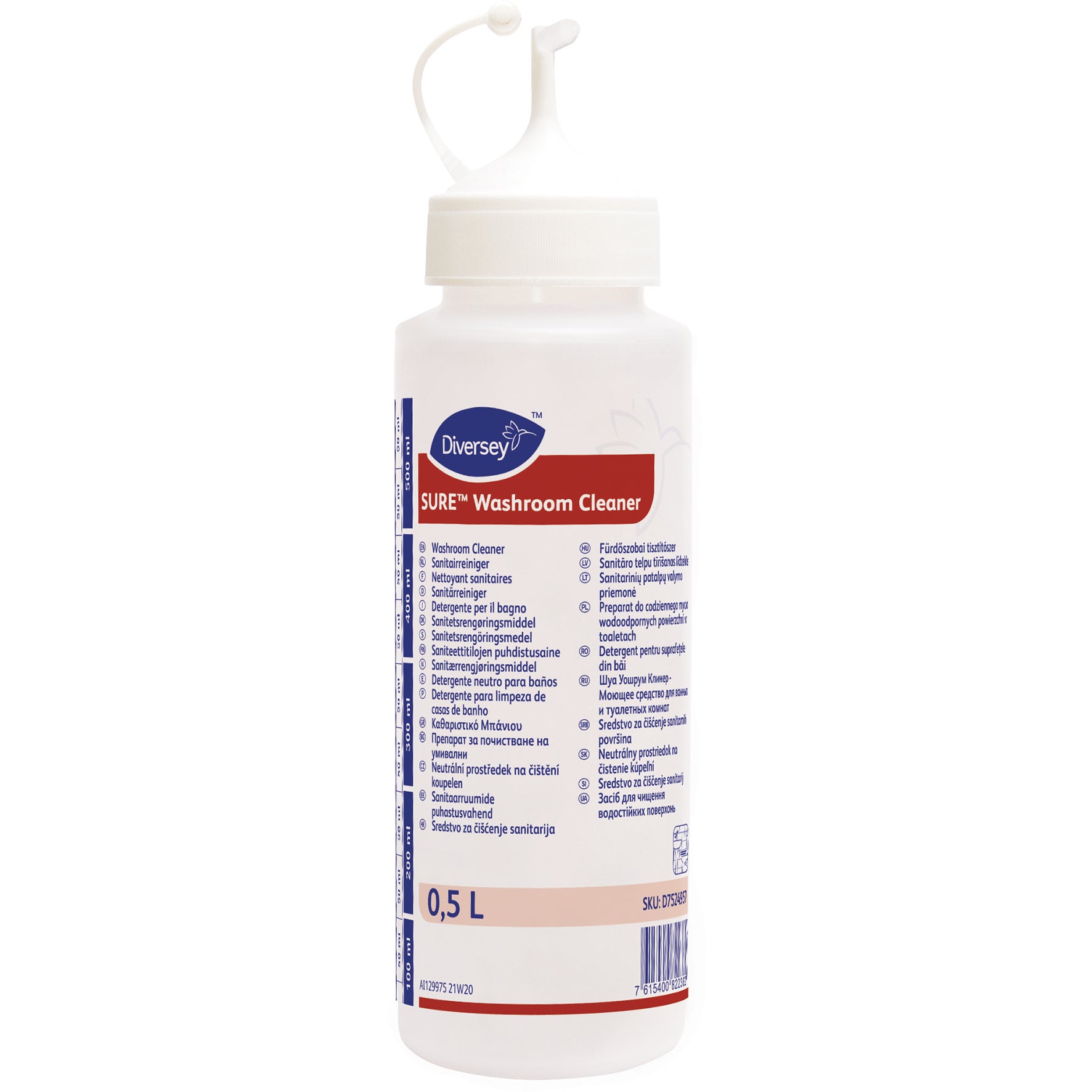 Appliceringsflaska till SURE Washroom Cleaner 500 ml