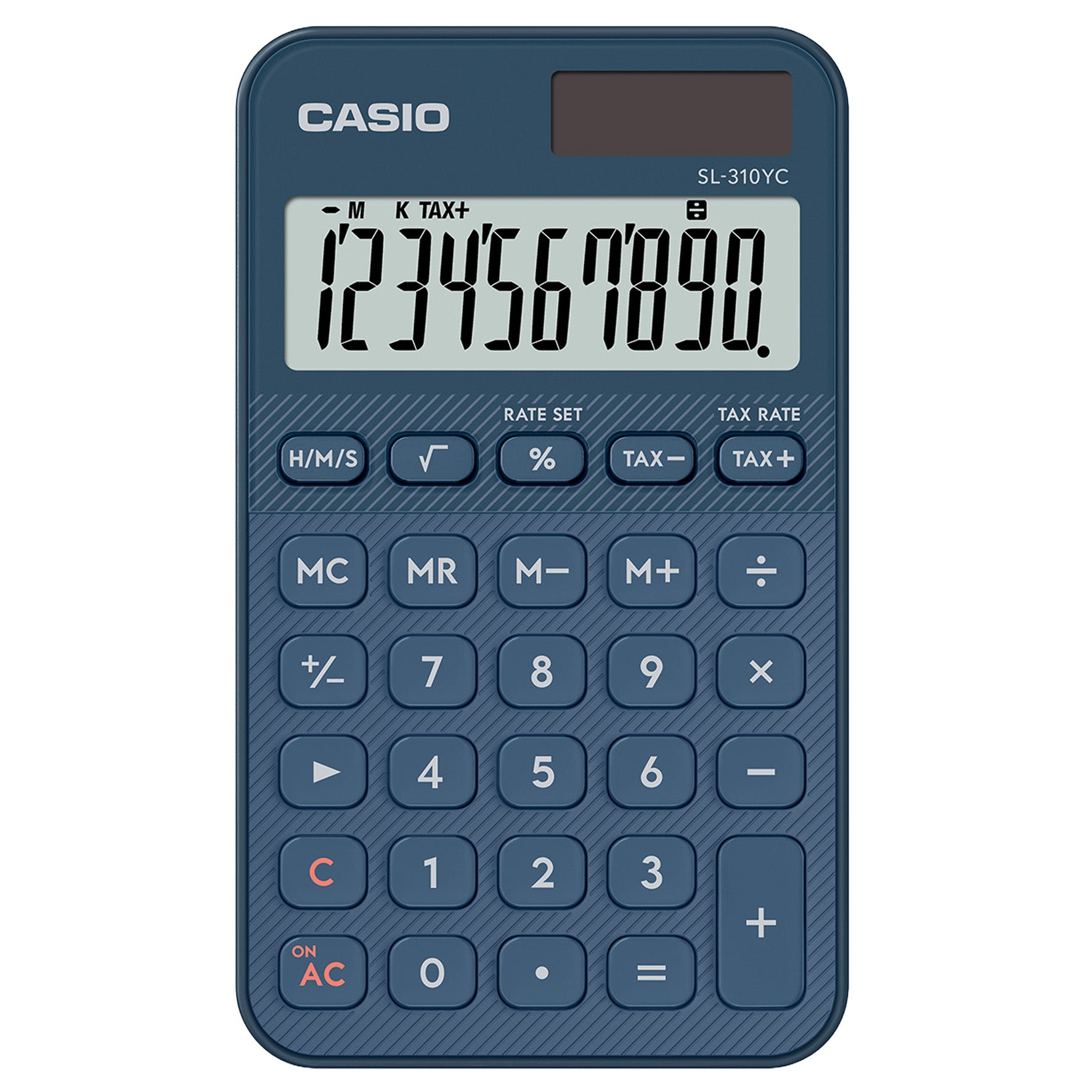 Miniräknare Casio SL-310YC blå