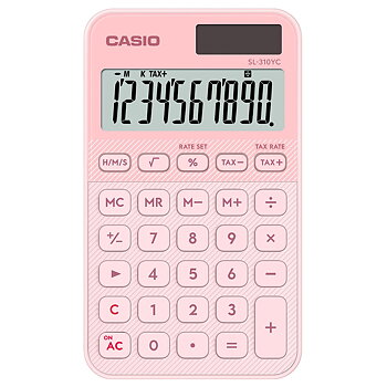 Miniräknare Casio SL-310YC rosa
