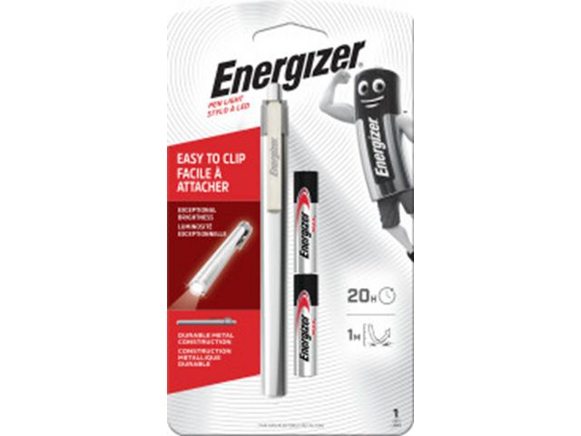 Pennficklampa LED metall