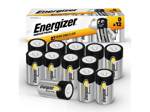 Batteri Ind. Alk D LR20 12p