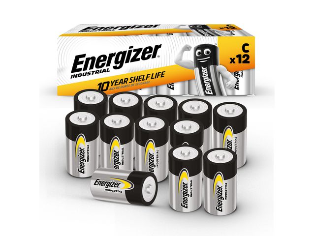 Batteri Ind. Alk C LR14 12p