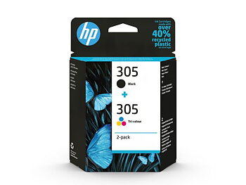Bläckpatron HP 305 Svart+Färg 2/FP