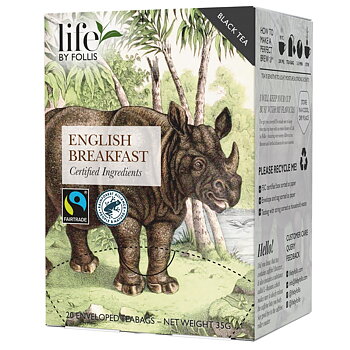 Te English Breakfast Life by Follis 20-pack