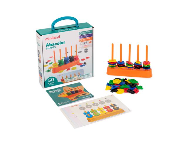 Räkna, sortera Abacolor 50 delar