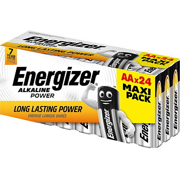 Energizer Batteri Alkaliskt AA LR6 24-pack