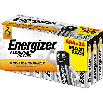 Energizer Batteri Alkaliskt AAA LR03 24-pack
