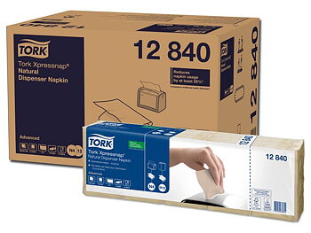 Servett TORK Adv N4 1-lags natur 1125/fp