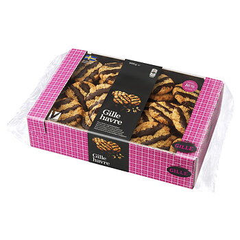 Havrekakor choklad Gille 600 g