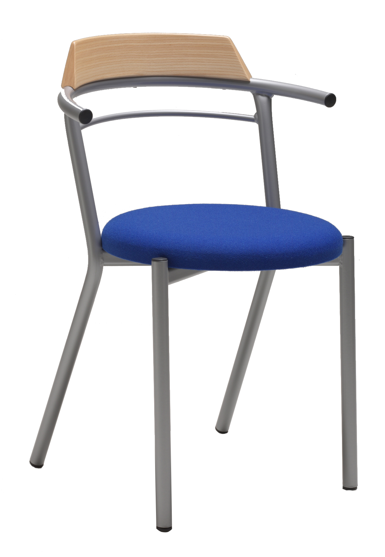 Stol Stålis blå Lanab