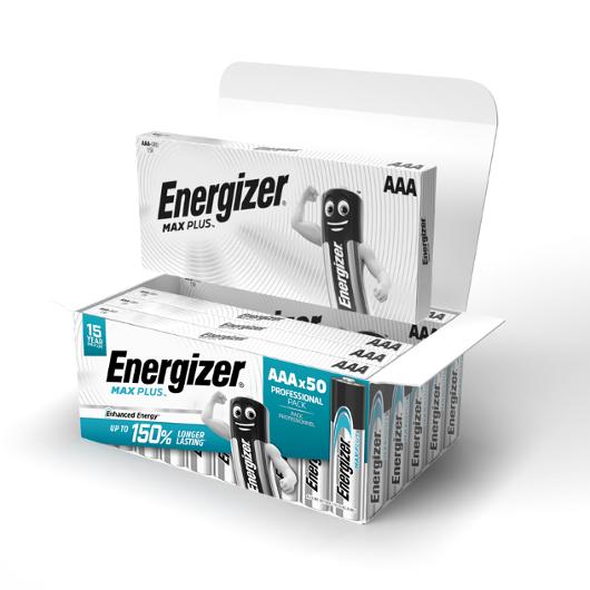Batteri Max Plus Alk AAA LR03 50-pack