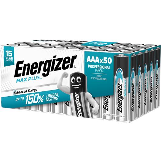 Batteri Max Plus Alk AAA LR03 50-pack