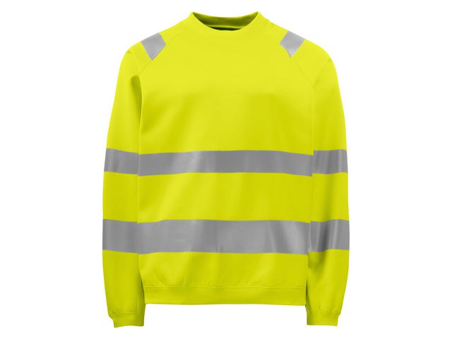 Sweatshirt varsel Projob 6106 gul kl3