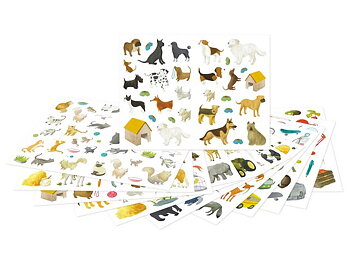 Stickers sorterade motiv 1692st