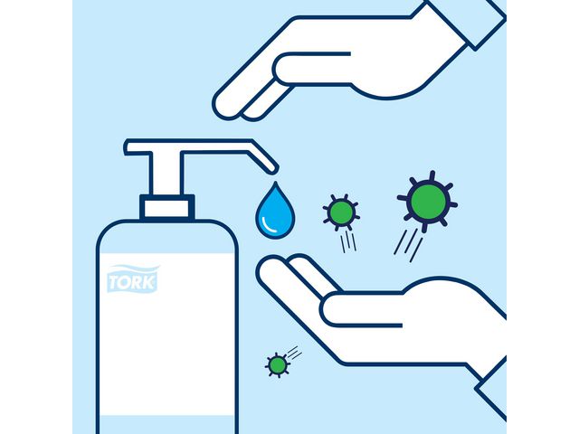Handdesinfektion skum 300 ml 75%
