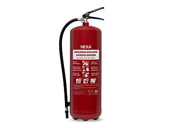 Brandsläckare NEXA 12kg pulver 55A röd