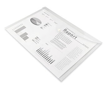Kuvertmapp OD A3 transparent