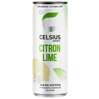 Energidryck Celsius Citron/Lime 355 ml inkl. pant