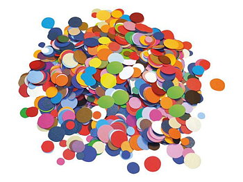 Pappersmosaik Cirkelmix 200g