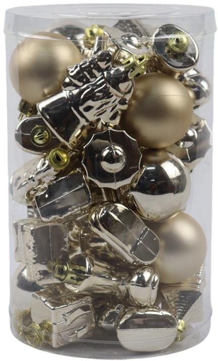 Julkula FESTIVE Mix 4,5cm 35/fp guld