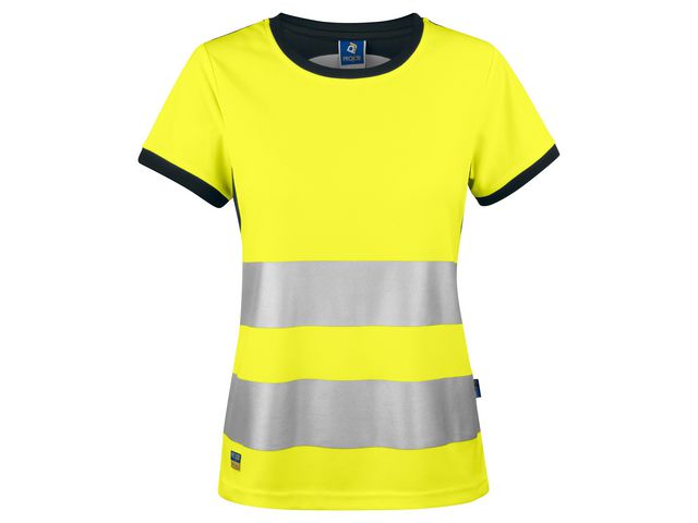 Varselt-shirt Projob 6012 dam kl 2/1 L