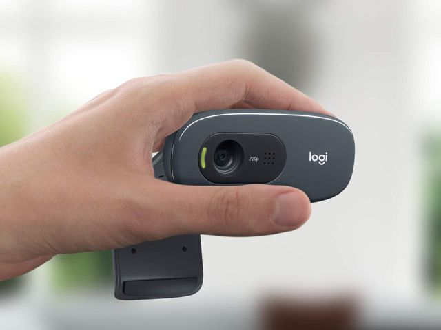 Webbkamera C270 Logitech Svart