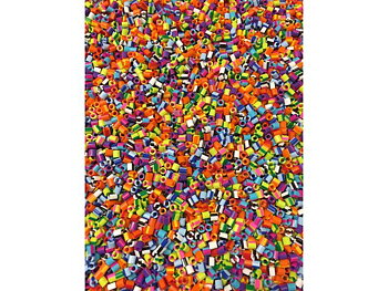 Nabbipärlor mix randiga 10000/fp
