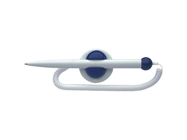 Kulpenna Klick-fix vit/bl&aring;