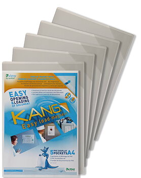 Plastmapp magnetisk A4 5/fp