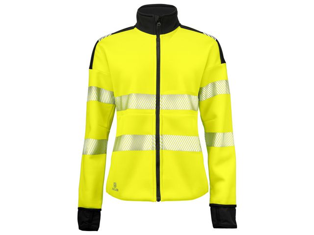 Sweatshirt Projob 6111 dam gul kl3/2 2XL