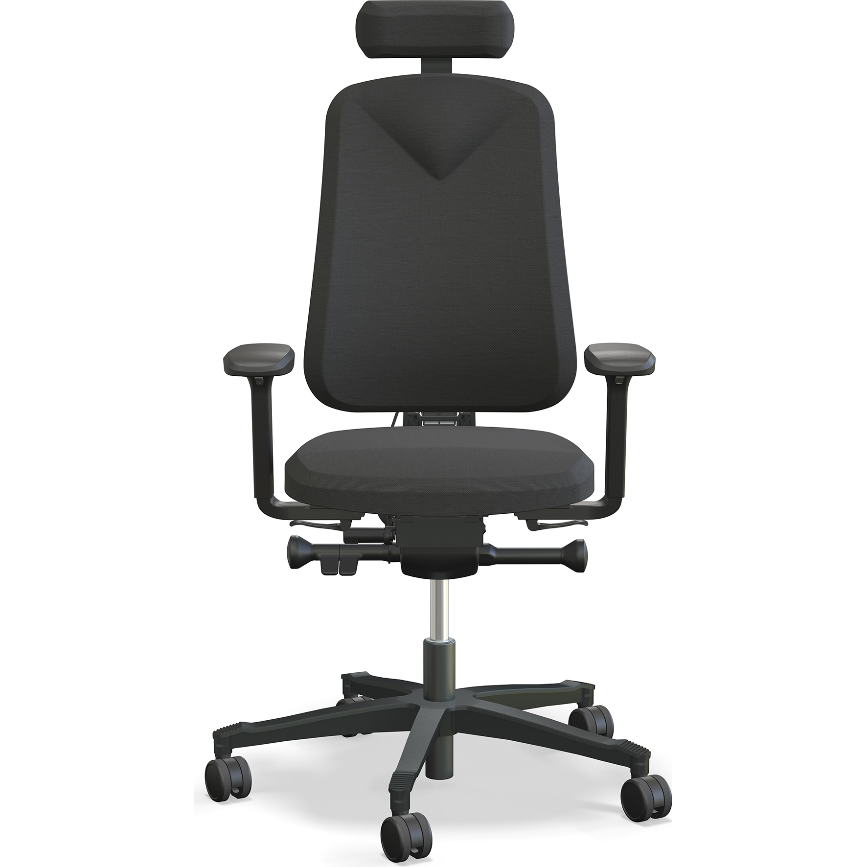 Kontorsstol Höganäs 280 arm/nack svart
