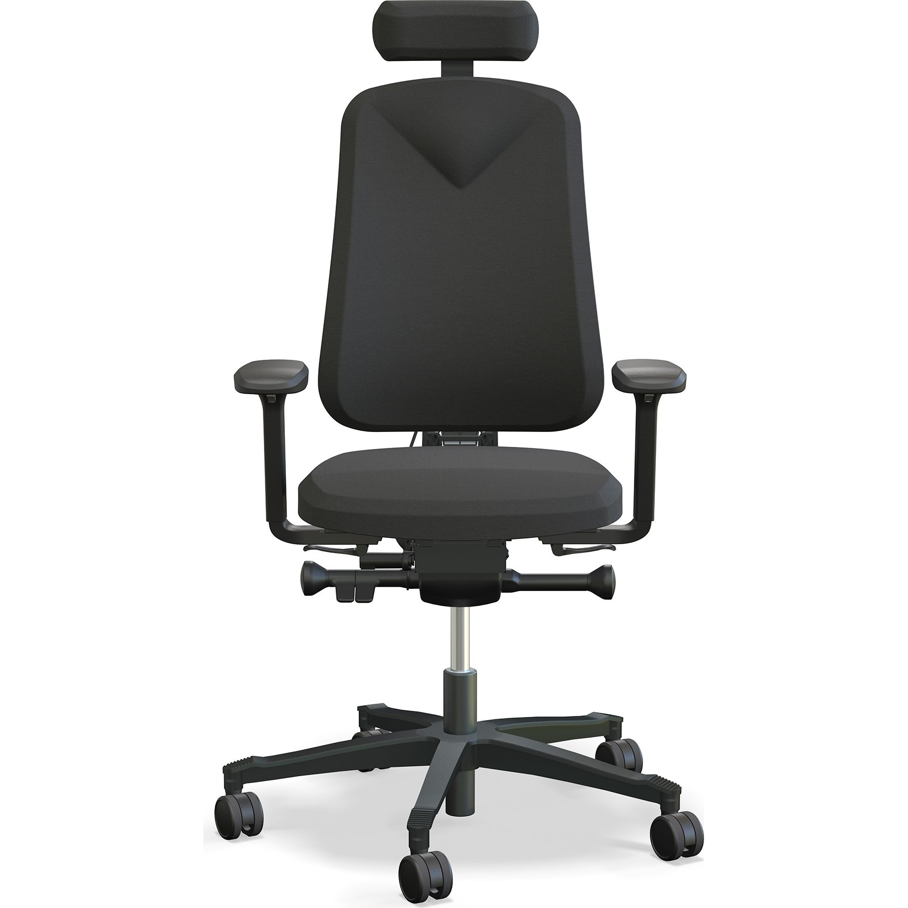 Kontorsstol Höganäs 280 arm/nack svart