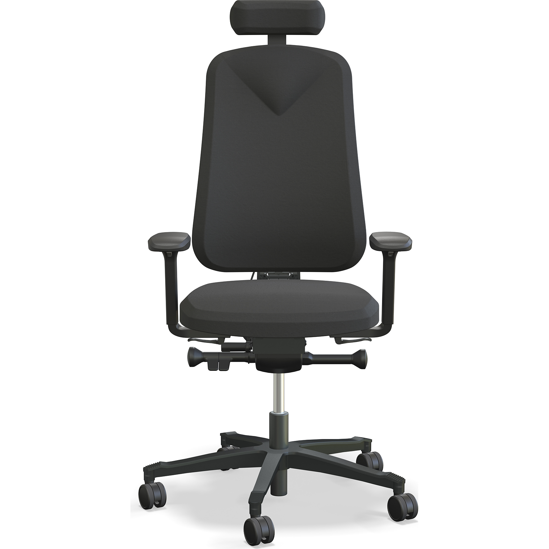Kontorsstol Höganäs 290 arm/nack svart