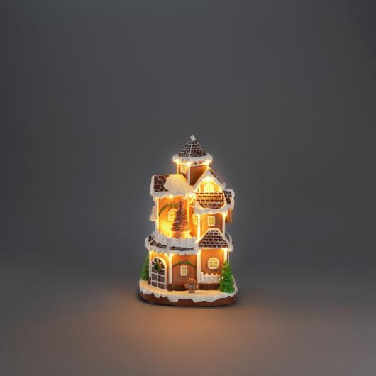 Dekoration Pepparkaksby 30cm