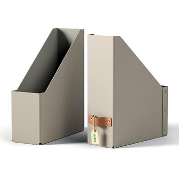 Tidskriftssamlare Leitz Puro beige 2/fp