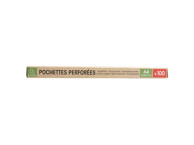 Plastficka A4 återvunnen PP 06 100/fp