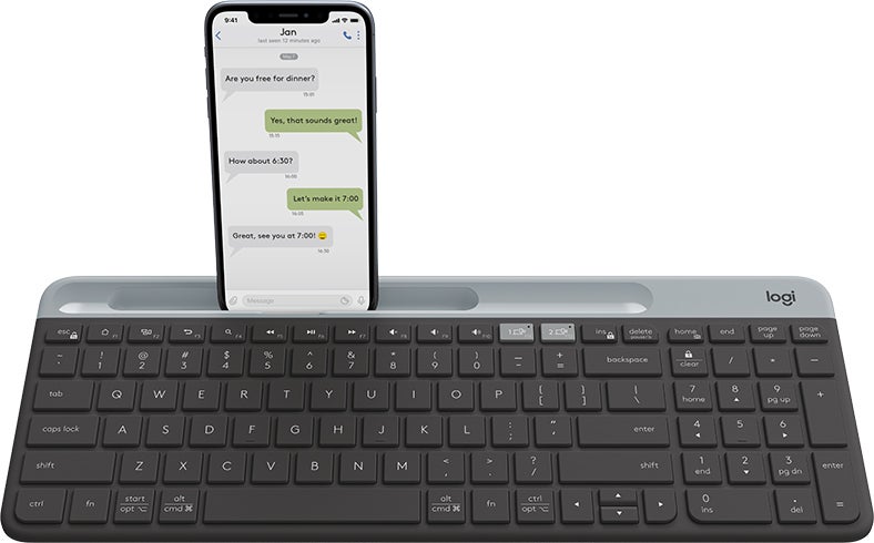 Tangentbord Logitech K580 Svart