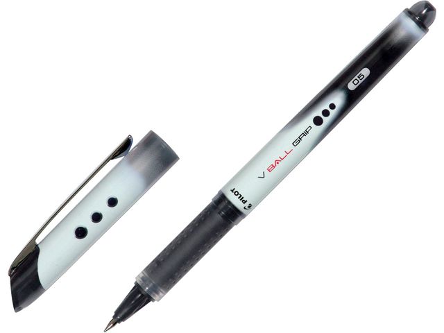 Bl&auml;ckkulpenna PILOT V-Ball Grip 0,5 sva
