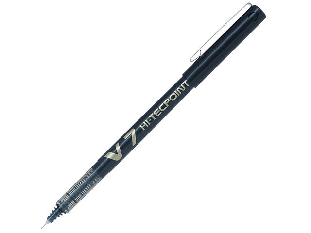 Bl&auml;ckkulpenna PILOT Hi-Tec V7 0,7 svart