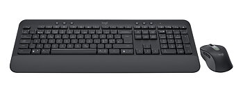 Tangentbord och mus Signature MK650 Graphite