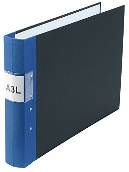 Pärm A3 Träryggspärm blå