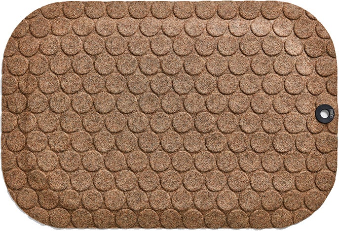 Ståmatta StandUp Circle Camel 770x530 mm