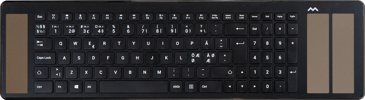 Tangentbord Mousetrapper Type