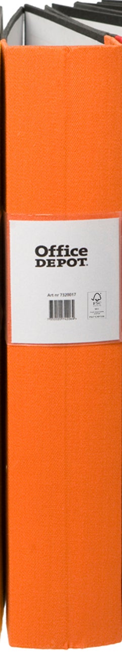Träryggspärm A4 60 mm orange